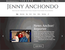 Tablet Screenshot of jennyanchondo.com